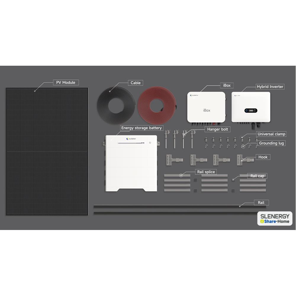 Pannelli Solari Fotovoltaico Kit Slenergy iShare Home IT NType 425  